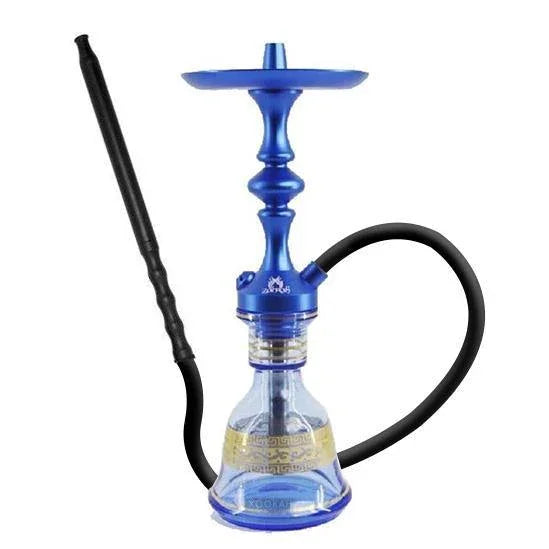 Zahrah Genie Mini Hookah Blue - shishagear - UK Shisha Hookah Black Friday