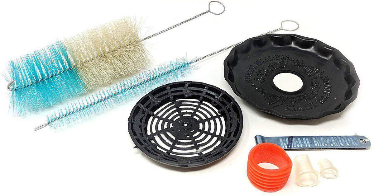 Khalil Mamoon 28&quot; Inch Shareef Hookah Set - Red - shishagear - UK Shisha Hookah Black Friday