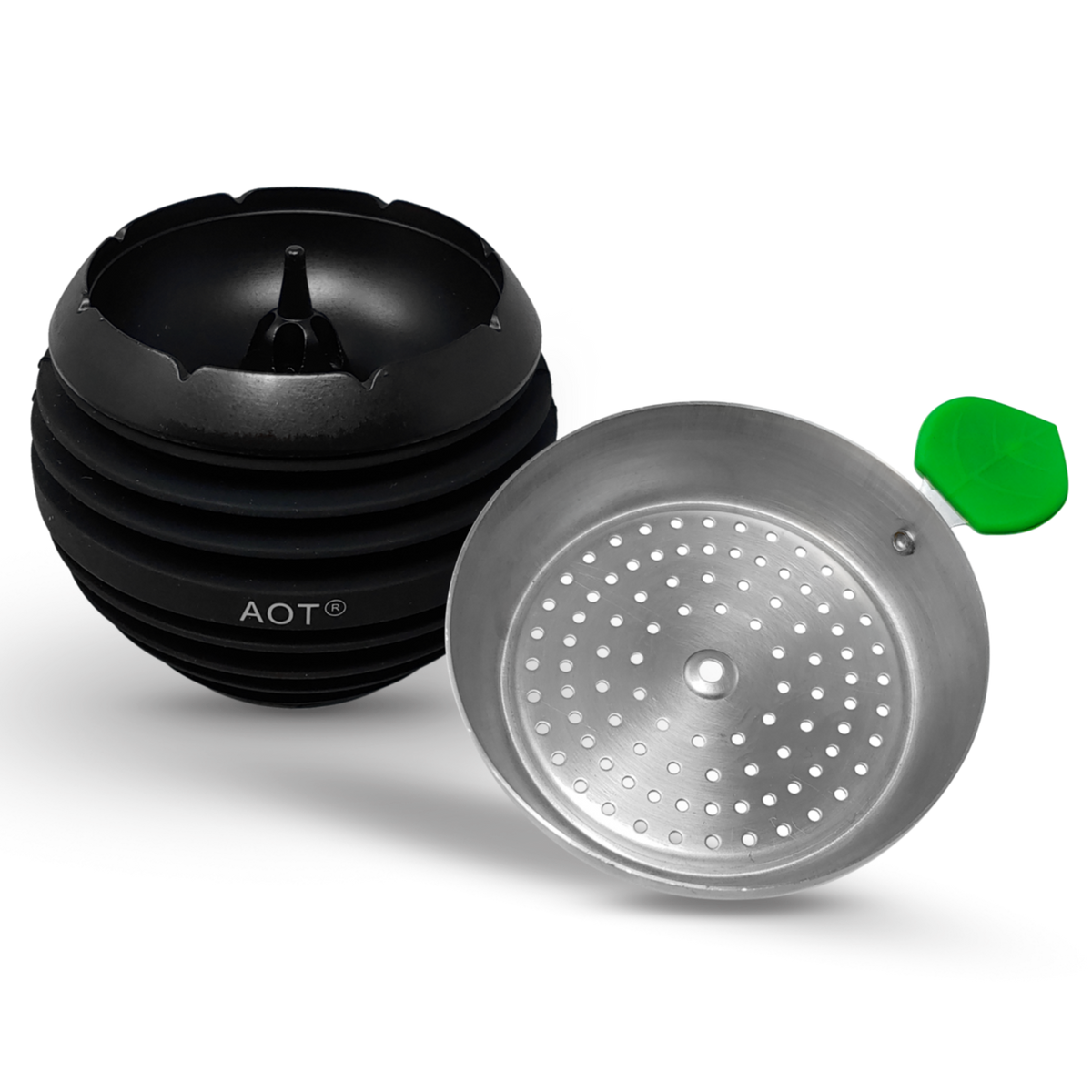 Apple on Top Hookah Bowl Black with PROVOST - Hookah Shisha - UK