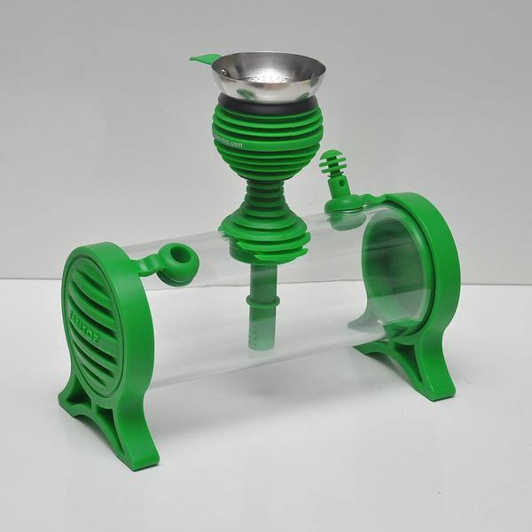 Apple On Top Table-Top Shisha V.2 with Provost - Green - shishagear london uk