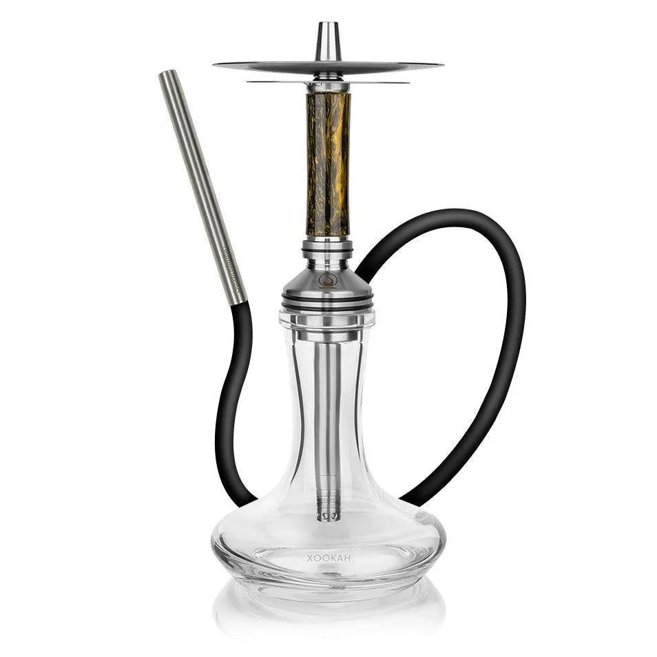 Steamulation Xpansion Mini Epoxy Hookah - Black Gold - shishagear - UK Shisha Hookah Black Friday
