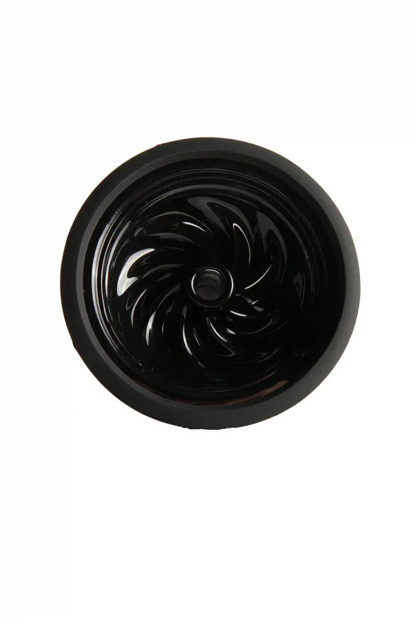 Kaloud Samsaris Lapis Black Ceramic Hybrid Bowl for Lotus 1 &amp; 1+ - shishagear - UK