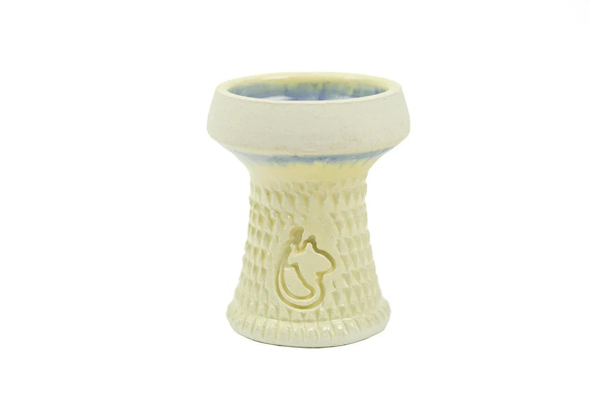 Dschinni Firebrick Nero Blue Bowl (not compatible with Seflex) - shishagear - UK Shisha Hookah Black Friday