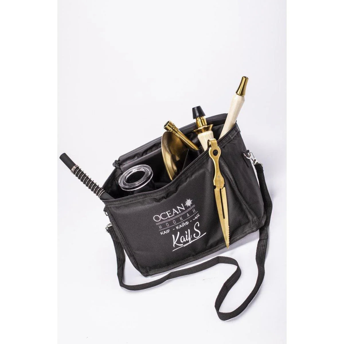 Ocean Hookah Kaif Small Shisha - Steel Moonstone - shishagear - UK