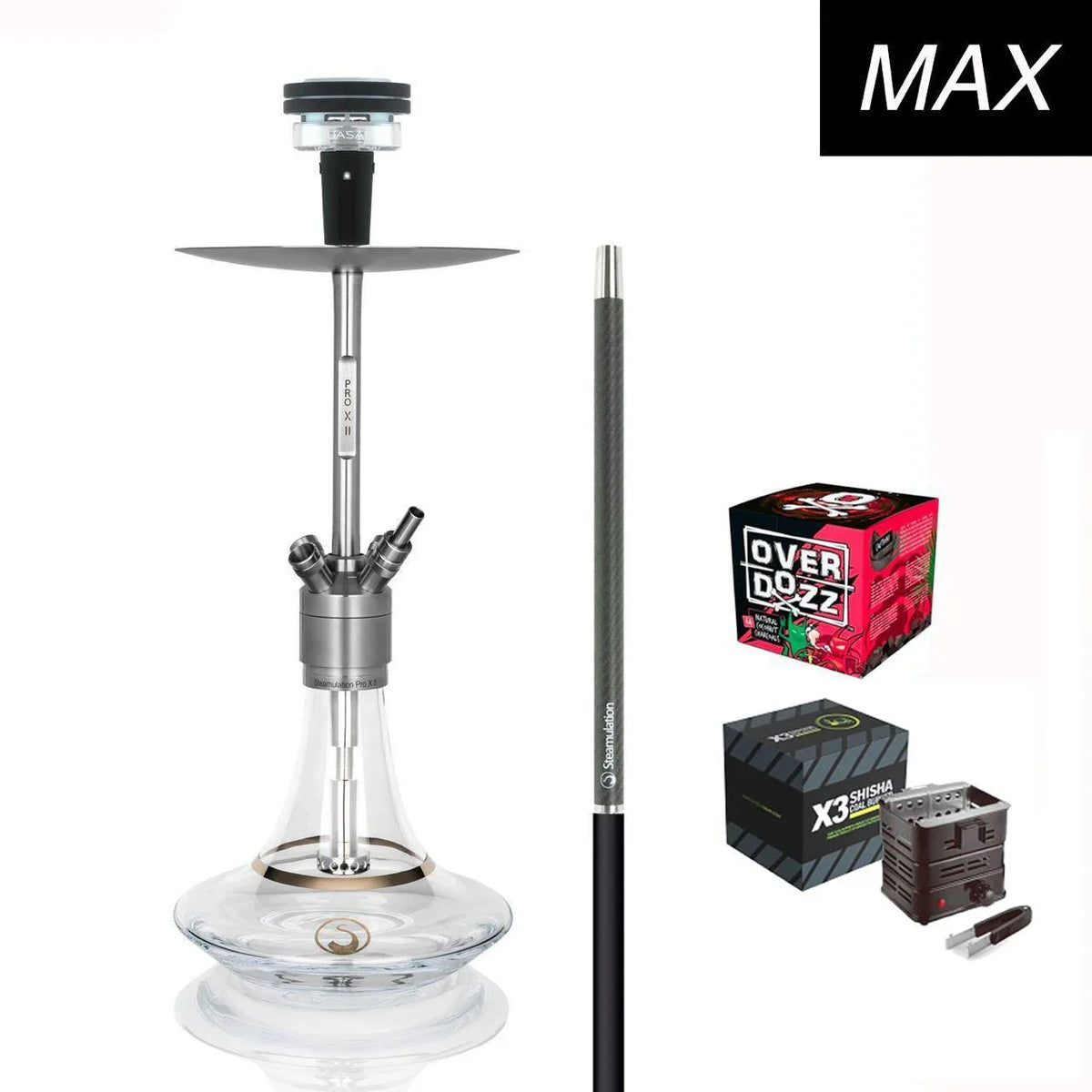 Steamulation Pro X II Kit - shishagear - UK