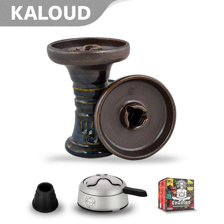 HJ Trimony Hookah Bowl - Nut Blue - shishagear - UK Shisha Hookah Black Friday