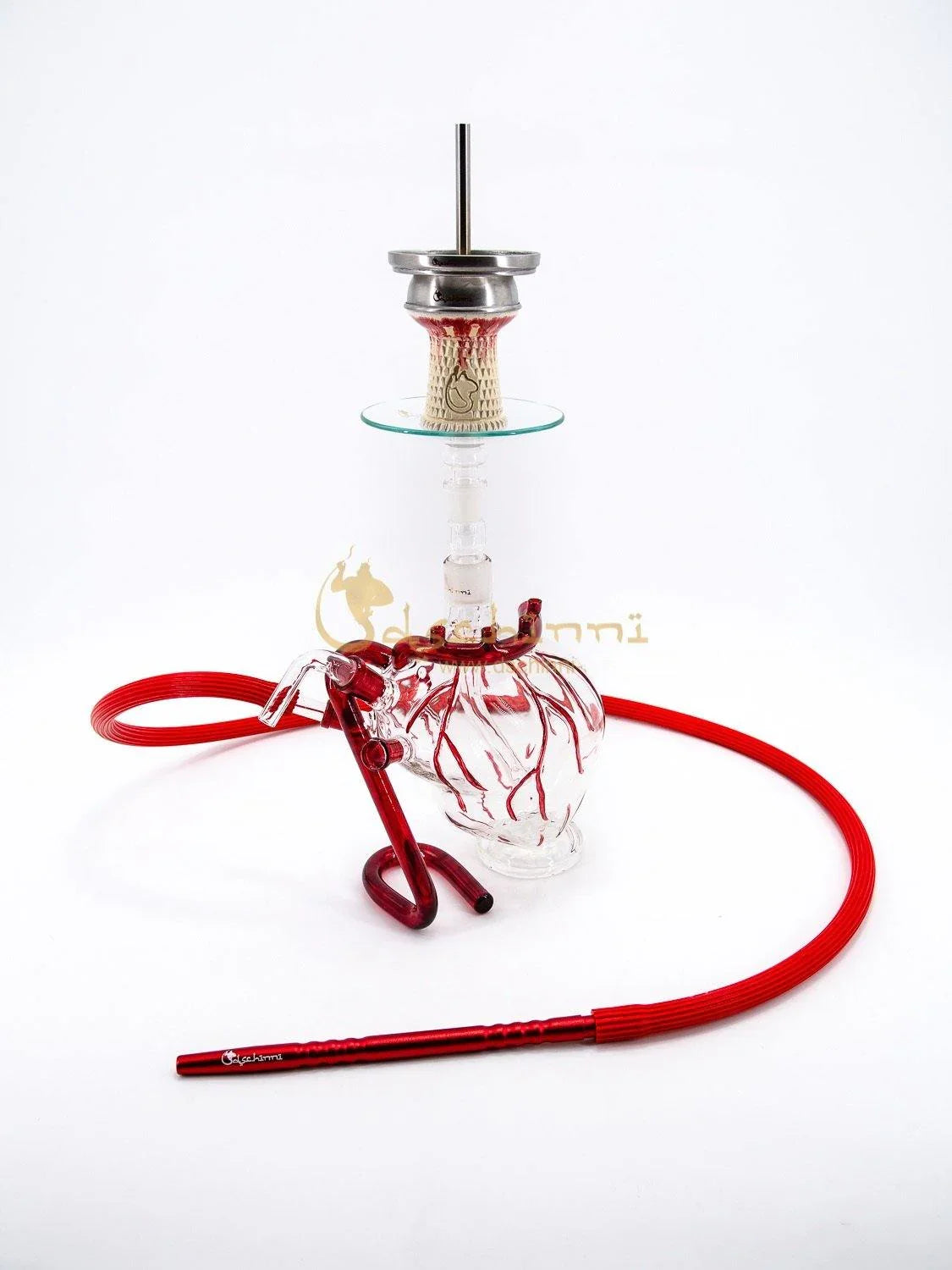 Dschinni Heart Hookah Set - shishagear - UK Shisha Hookah Black Friday