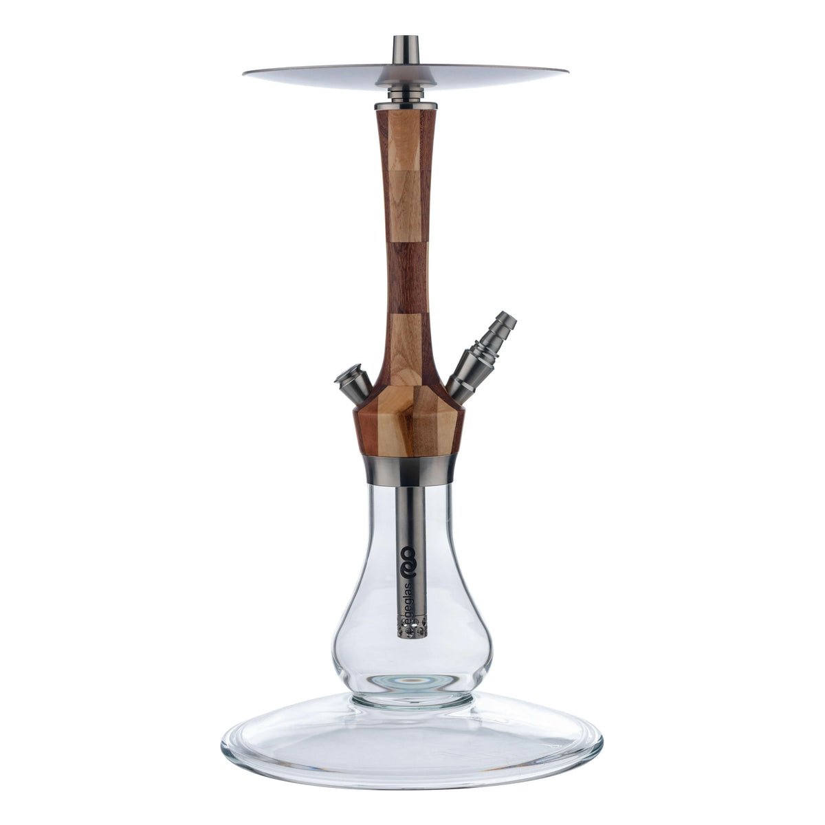 Hustla Pinokkio Mozaik Egeglas Wood Hookah - shishagear - UK Shisha Hookah Black Friday