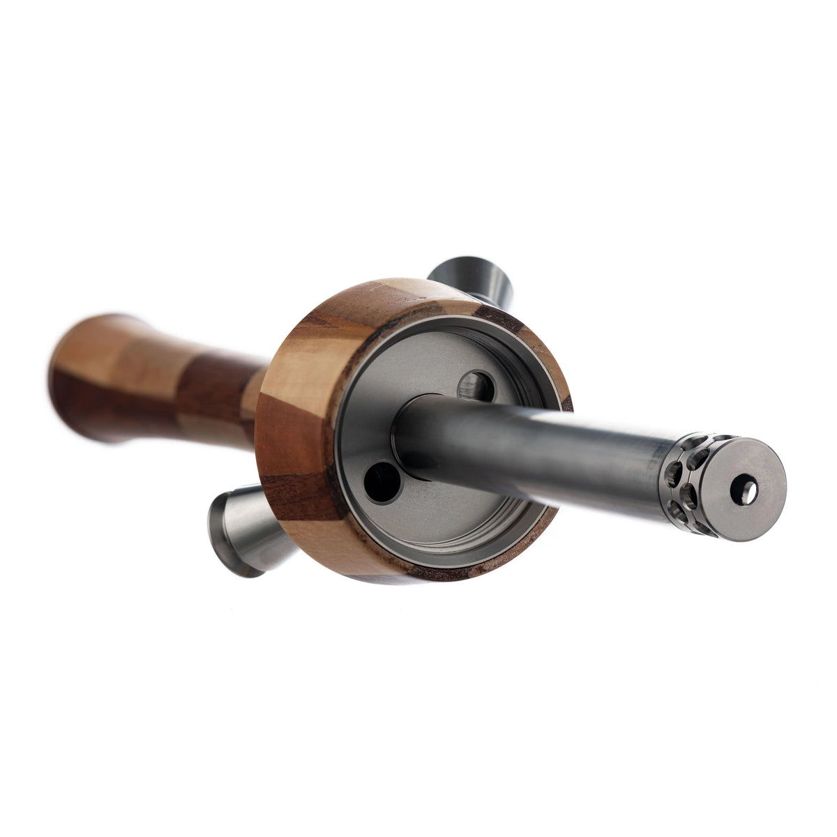 Hustla Pinokkio Mozaik Egeglas Wood Hookah - shishagear - UK Shisha Hookah Black Friday