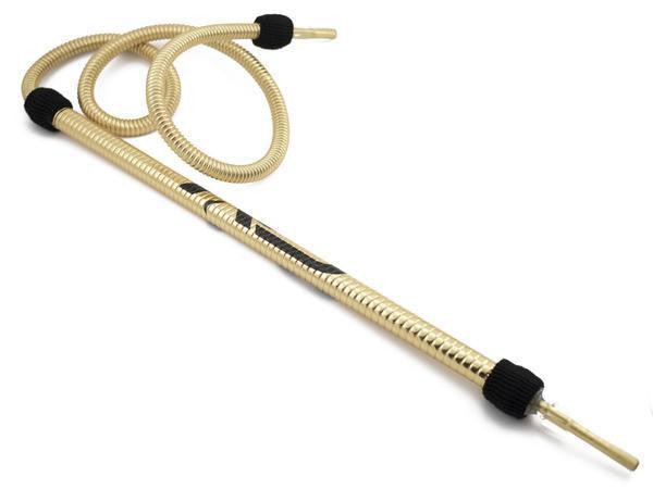 Shishagear Extra Long Egyptian Gold Hose - shishagear - UK Shisha Hookah Black Friday