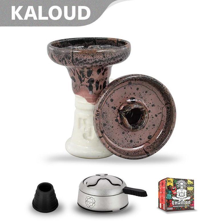HJ Trimony Hookah Bowl - Blackberry Over White - shishagear - UK Shisha Hookah Black Friday