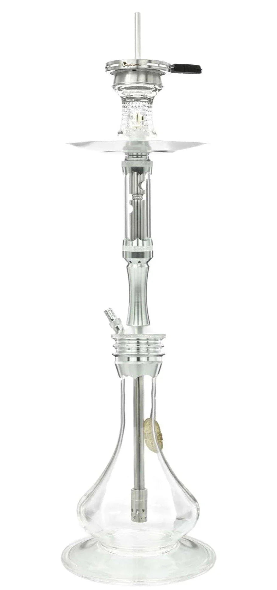 Dschinni Foxx Silver Hookah Full Set - shishagear - UK