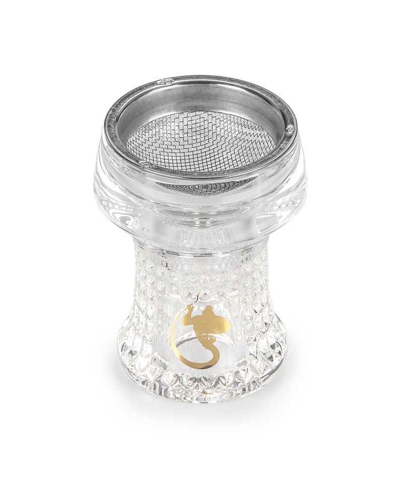 Dschinni Nero Seflex Glassbowl - shishagear - UK