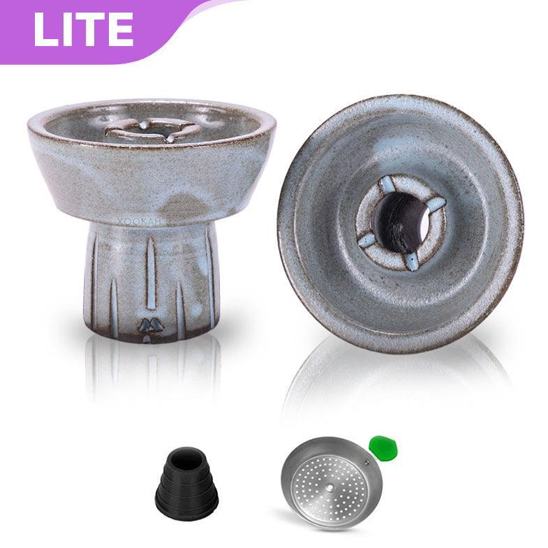 Mason Shishaware Bowl - Gravyl Topaz Blue - shishagear - UK Shisha Hookah Black Friday