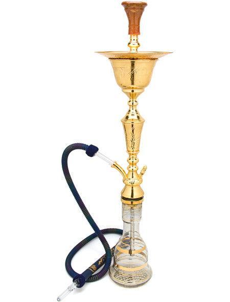 Khalil Mamoon Cafe ICE Gold Hookah Set - shishagear - UK Shisha Hookah Black Friday