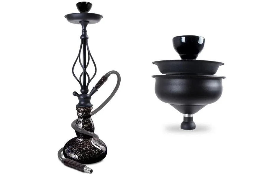 Sahara Smoke Jezebel Galaxy 24&quot; Hookah with Ice Chamber - shishagear - UK Shisha Hookah Black Friday