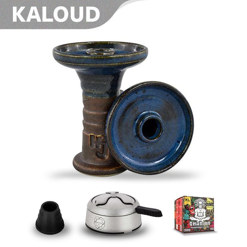 HJ Retro Harmony Hookah Bowl - Blue Nut - shishagear - UK Shisha Hookah Black Friday