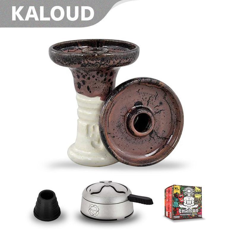 HJ Retro Harmony Hookah Bowl - Blackberry Over White - shishagear - UK Shisha Hookah Black Friday