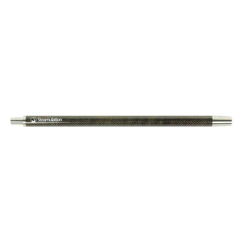 Steamulation Carbon Mouthpiece Black Gold - shishagear - UK Shisha Hookah Black Friday