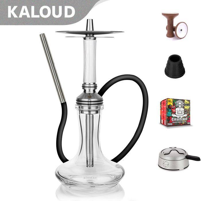 Steamulation Xpansion Mini Epoxy Hookah - Marble White - shishagear - UK Shisha Hookah Black Friday