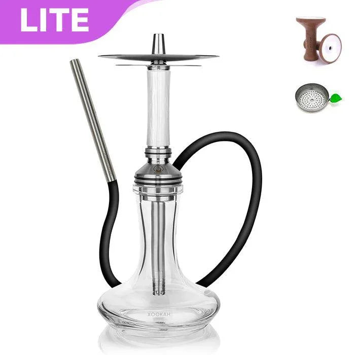 Steamulation Xpansion Mini Epoxy Hookah - Marble White - shishagear - UK Shisha Hookah Black Friday