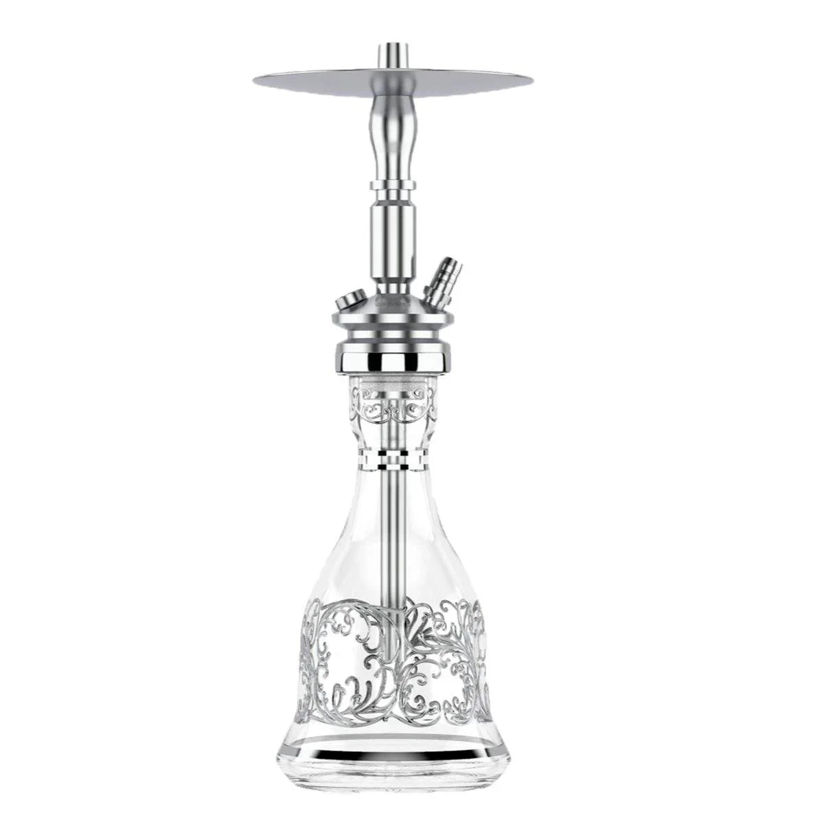 Mig Air Force S Shisha Deluxe Classic  - Silver - shishagear - UK