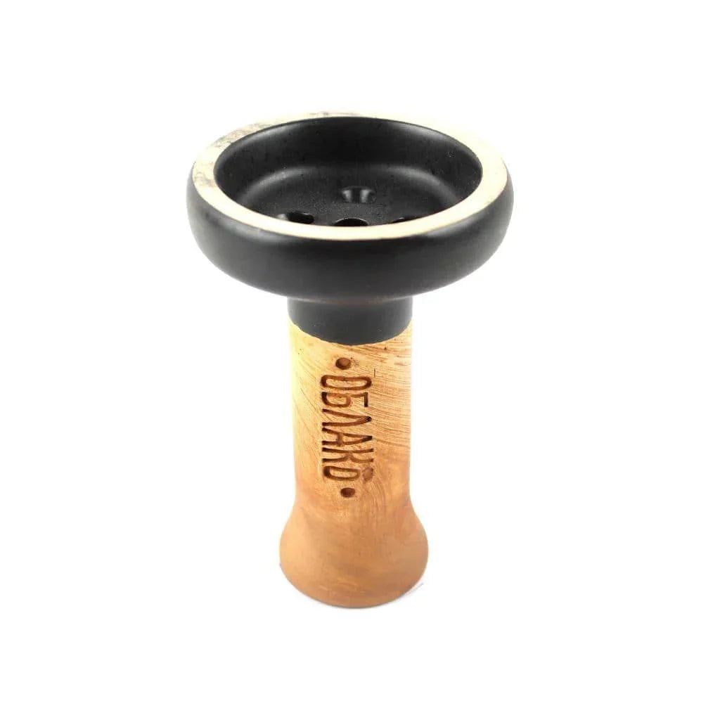 Oblako Phunnel Black Bowl- Unglazed - shishagear - UK