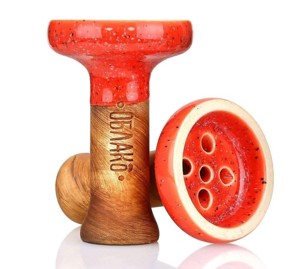 Oblako Phunnel Black Bowl - Orange Peel - shishagear - UK