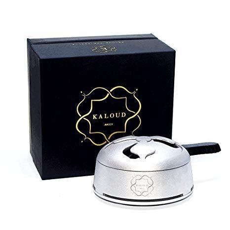 Kaloud Lotus 1+ Heat Management System - Matt Silver - shishagear - UK Shisha Hookah Black Friday
