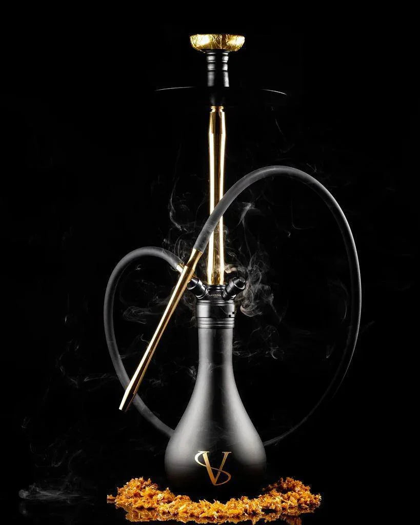 Savacco Shisha V2 - GOLD BLACK - shishagear - UK
