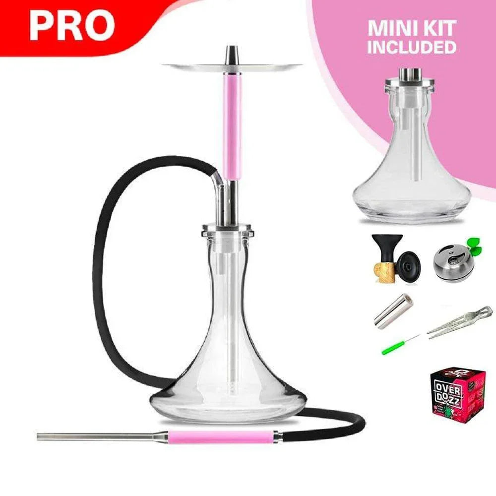 MEXANIKA STM MINI SHISHA SET - PINK - shishagear - UK Shisha Hookah Black Friday