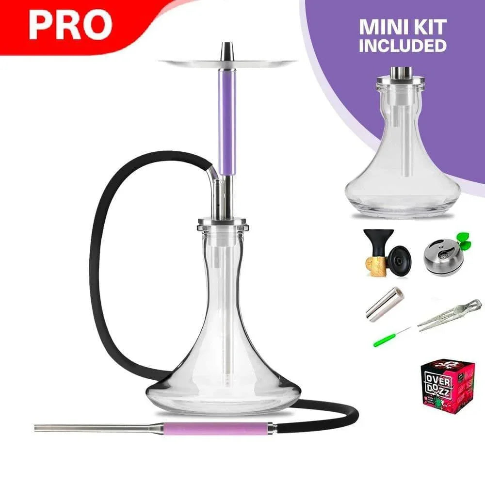 MEXANIKA STM MINI SHISHA SET - PURPLE - shishagear - UK Shisha Hookah Black Friday
