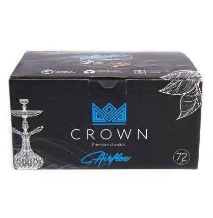 Crown 25mm Coconut Charcoal 1kg - shishagear - UK