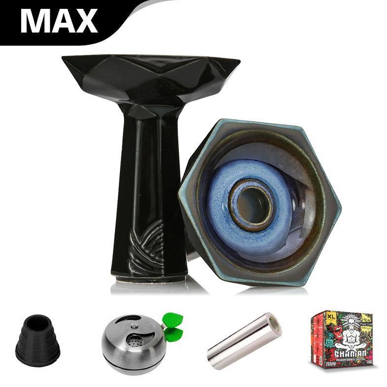 Sense Verge Phunnel Bowl - Black - shishagear - UK Shisha Hookah Black Friday