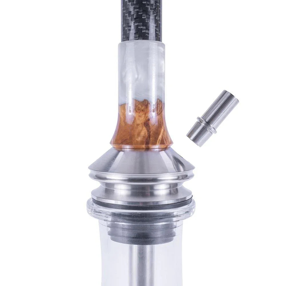 Aeon Shisha VYRO Clear - Penta Red - Hookah Shisha - UK - black 