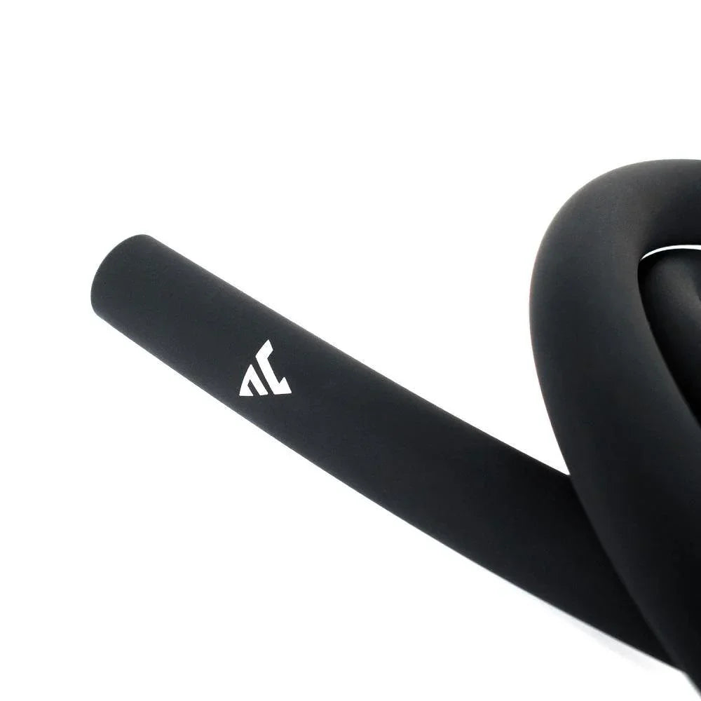 Aeon VYRO Soft Touch Silicone Hose Black - shishagear - UK