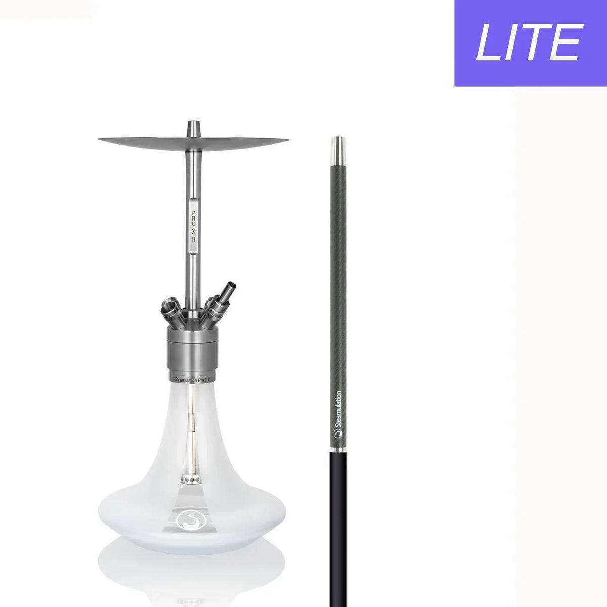 Steamulation Pro X II Kit - White Matt - shishagear - UK