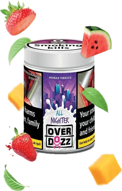 OverDozz All Nighter (Tutti Fruti & Mint) Flavour