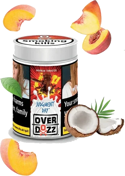 OverDozz Judgment Day (Peach and Coconut) Flavour