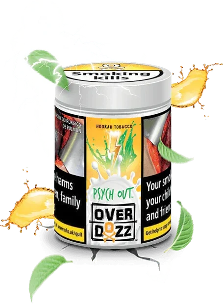 OverDozz Psych Out (Pineapple Juice &  Mint) Flavour