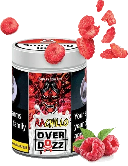 OverDozz Rachillo (Raspberry and Ice) Flavour
