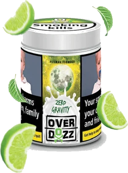 OverDozz Zero Gravity (Lemon and Mint) Flavour