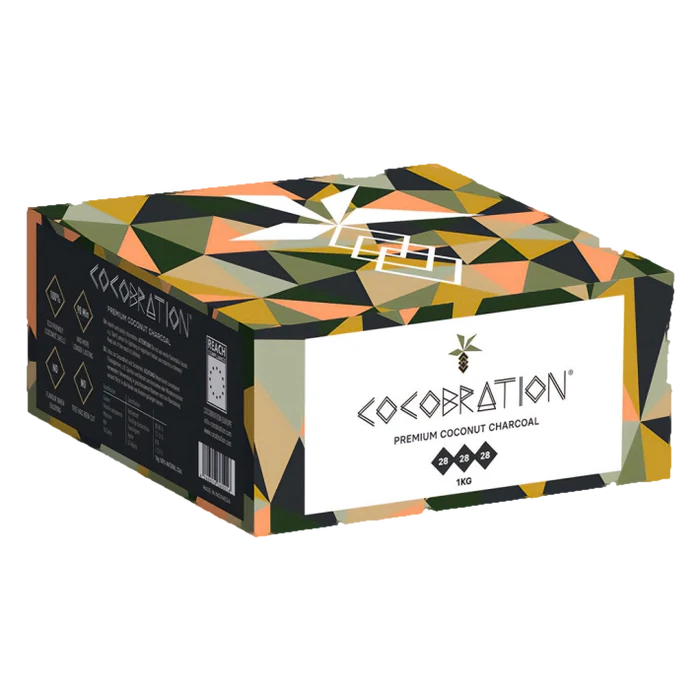 Cocobration Coconut Charcoal 1kg 28mm