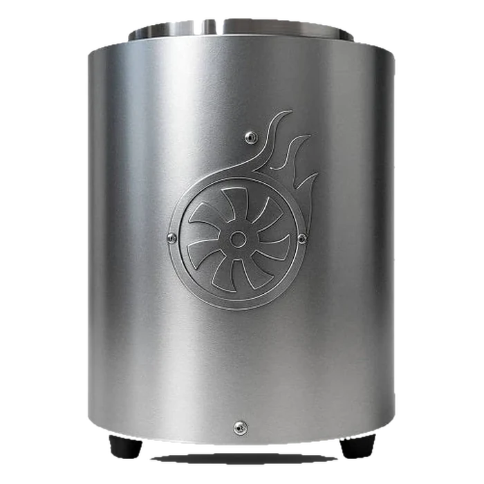 Shisha Turbine Neo Brushed Stainless Steel - Silver