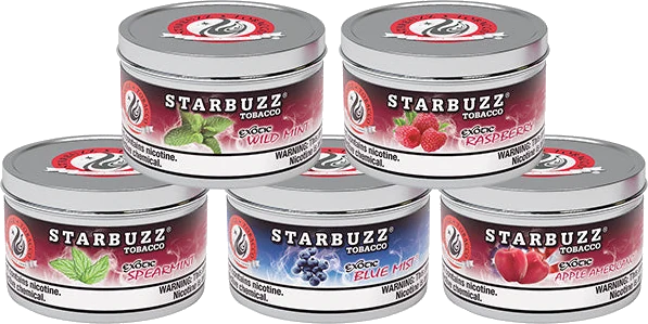 Starbuzz Shisha Flavours 100g