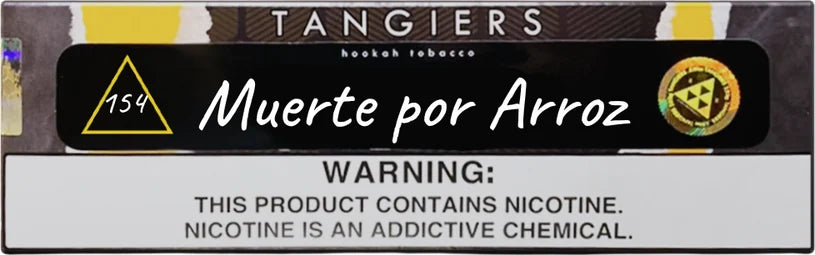 Tangiers Noir Muerte Por Arroz