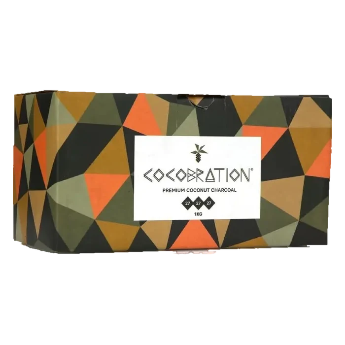 Cocobration Coconut Charcoal 1kg 27mm