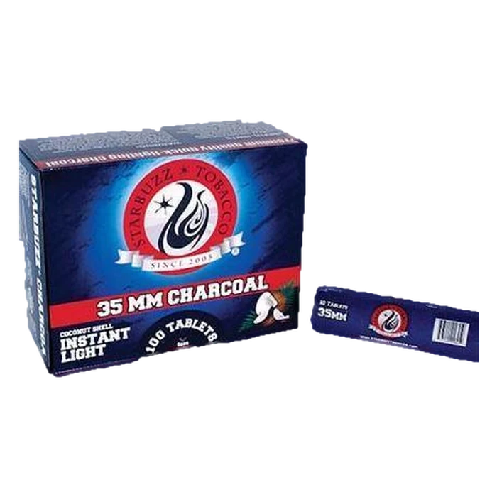 Starbuzz Premium Coconut Instant Light Charcoal 35mm - shishagear - UK Shisha Hookah